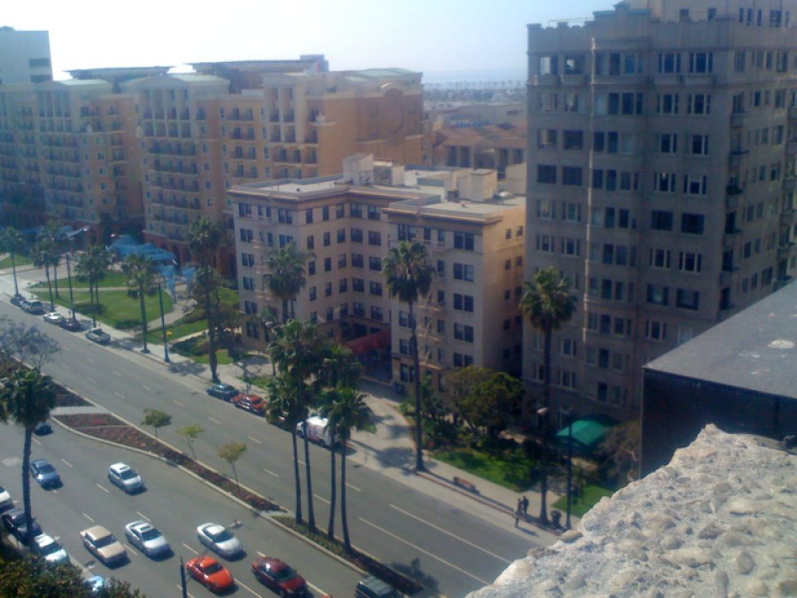 2008-05-14 View of Ocean Blvd., from the Courthouse top floor