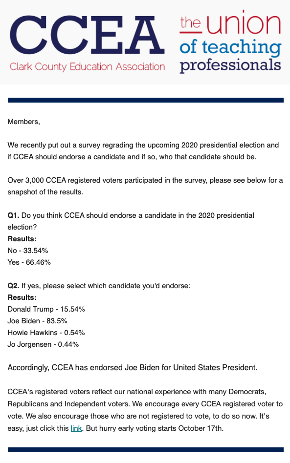 2020-09-30 CCEA backs Biden